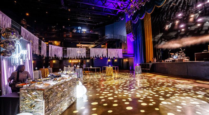 uplit dance floor for atlanta event