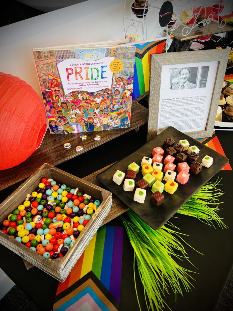 pride dessert table