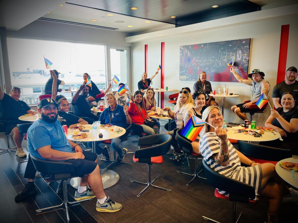 COTA office pride celebration