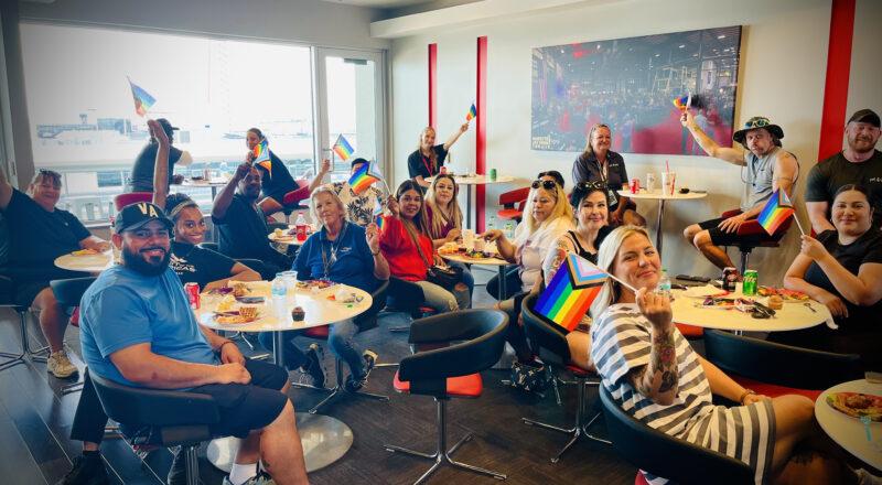 COTA office pride celebration