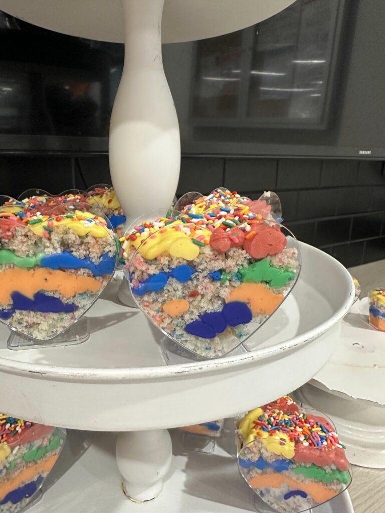 Custom desserts for pride