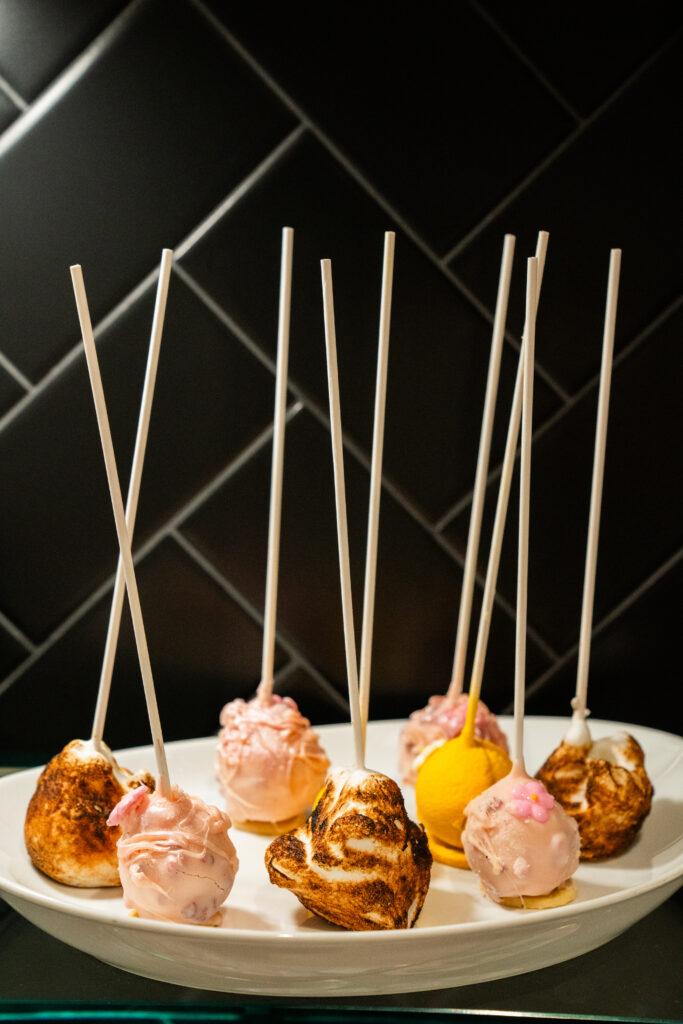 S'mores and Cotton Candy pops