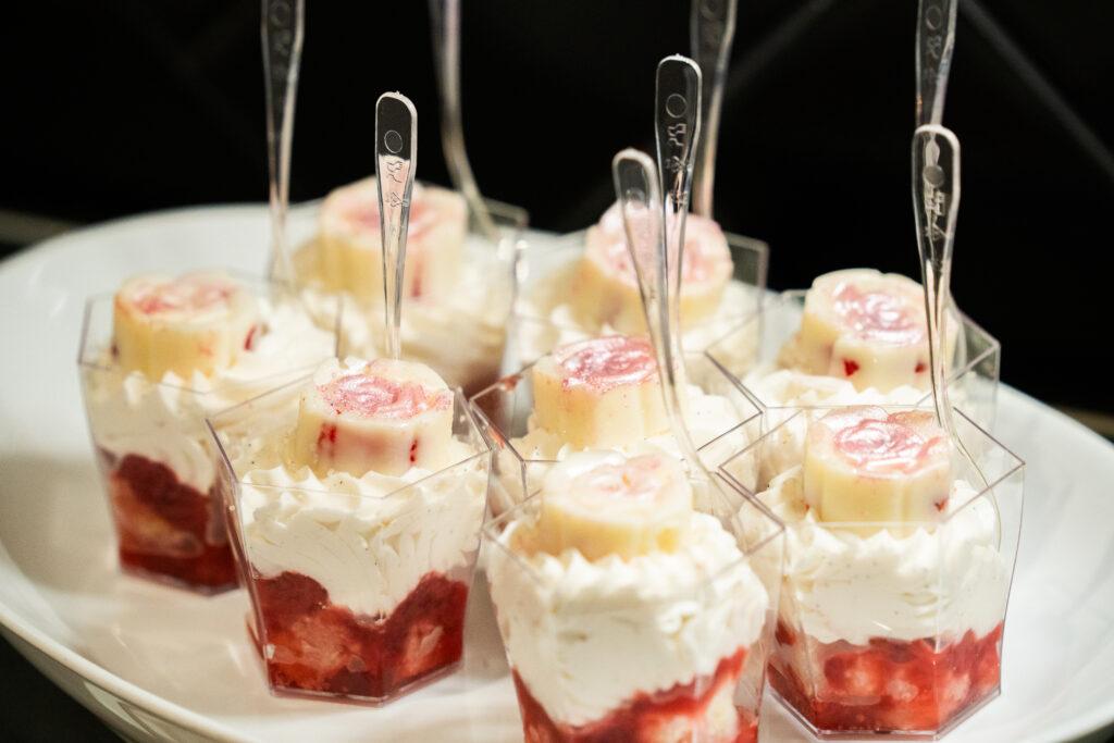 Strawberry Shortcake with cream cheese pound cake