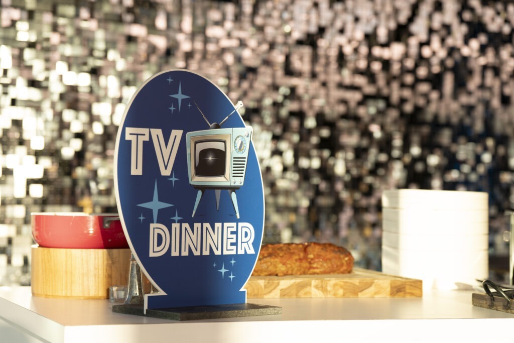 TV Dinner Event Station