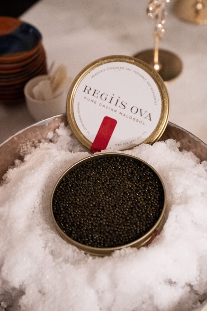 Sustainable Caviar Farms Display: